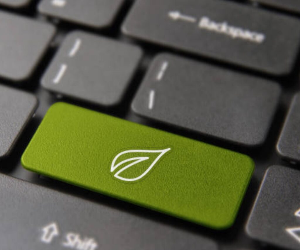 reduce tech carbon footprint, green IT tips, eco friendly computing (10)